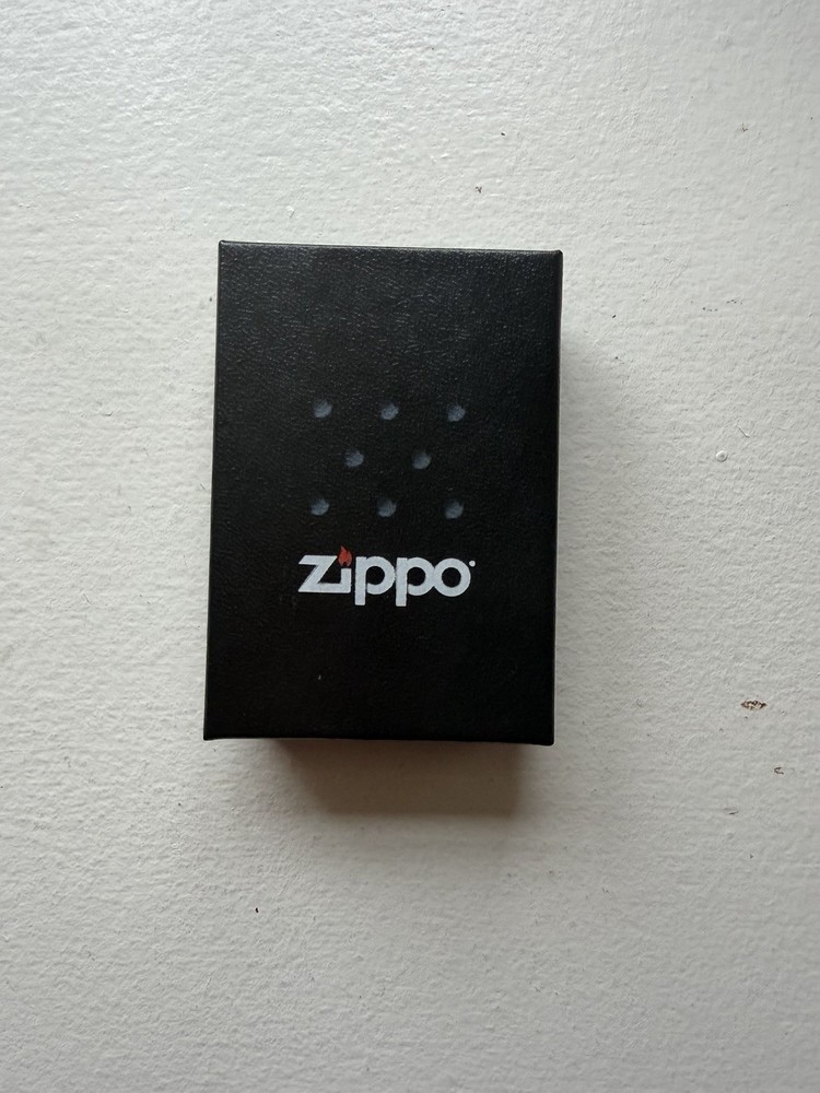 Zippo Solid Pocket Lighter, Brushed Brass with Solid Brass 204-000249