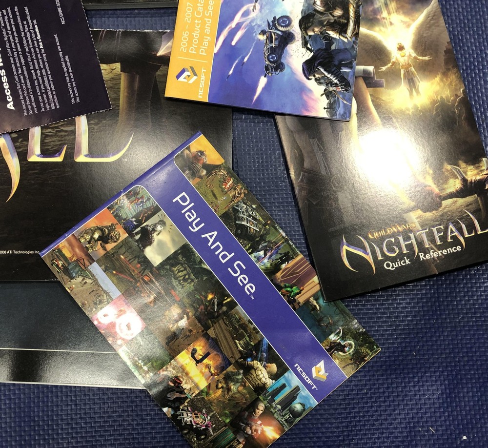 Guild Wars Nightfall Collector's Edition Box PC CD-ROM Game