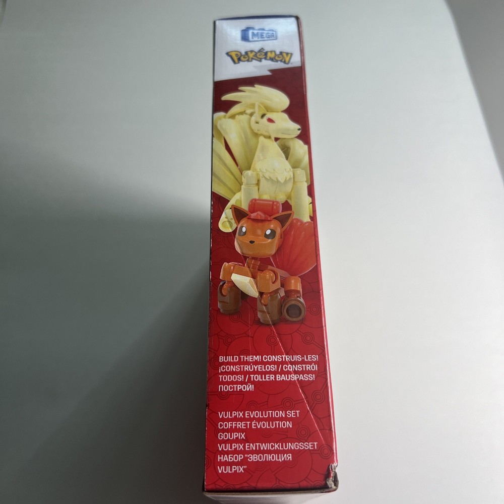 Mega Pokemon Vulpix Ninetales Evolution Set New Sealed Bloque
