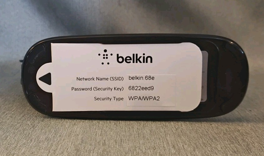 Belkin N600 DB wireless router