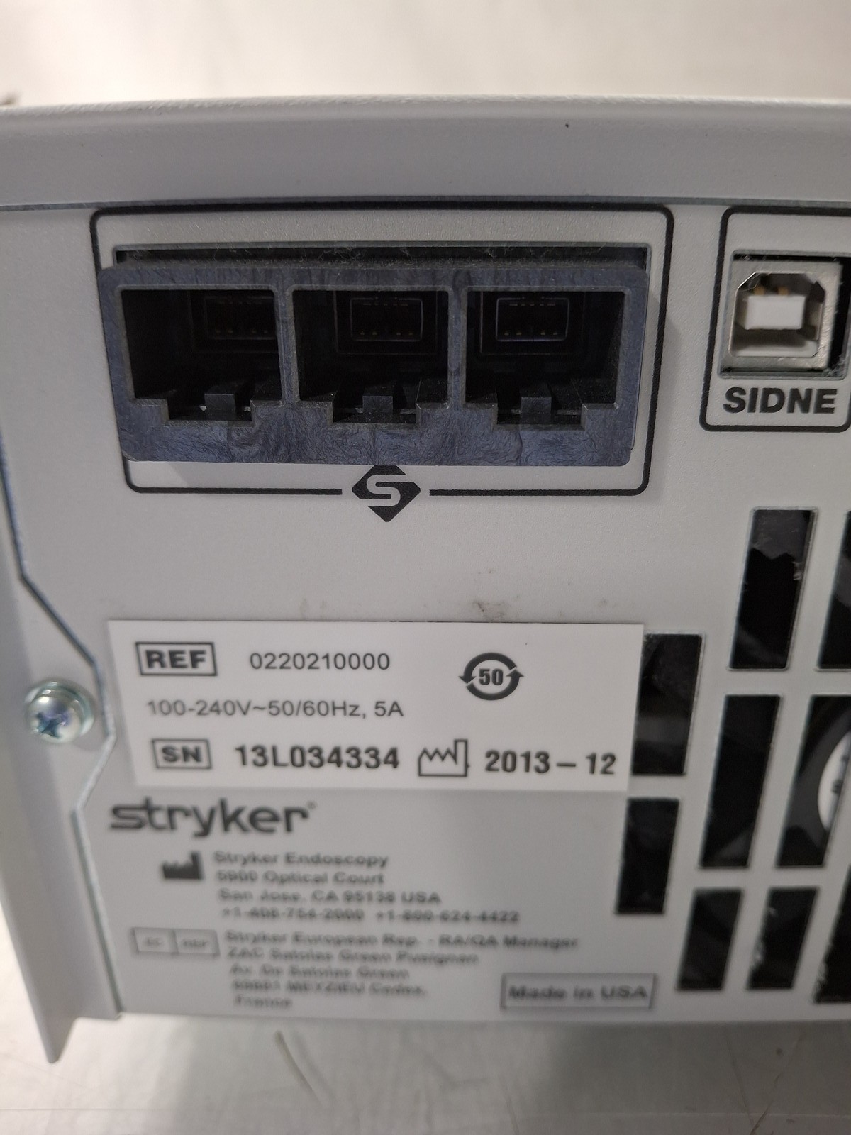 Stryker L9000 Light Source