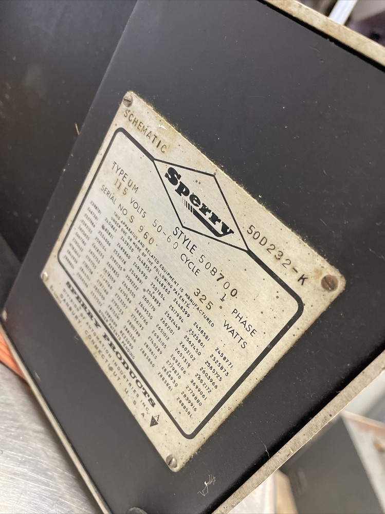Reflectoscope Sperry RARE