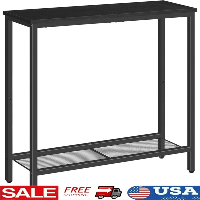 Multifunctional Console Table Small Space Entryway Sofa Table Storage Shelf New