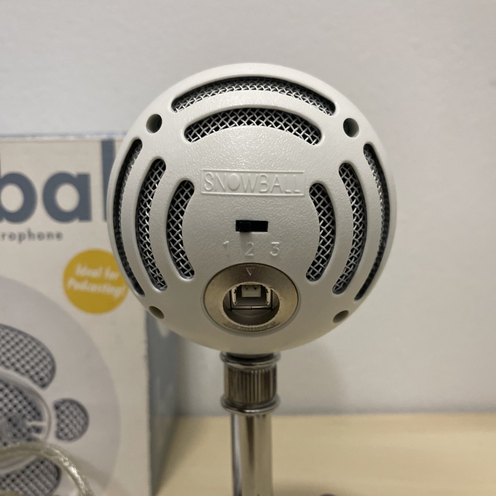 Blue Snowball USB Condenser Microphone 988-000073