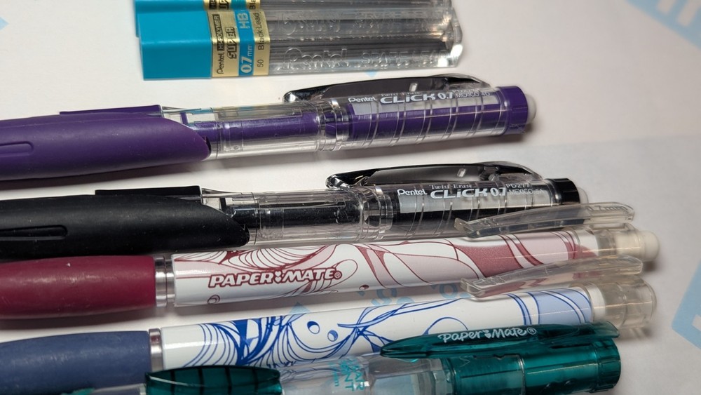 Mechanical Pencils Lot 0.7-Mixed Lot