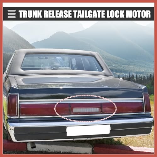 Trunk Pull Down Motor, Rear Trunk Release Tailgate Lock Motor, for Lincoln