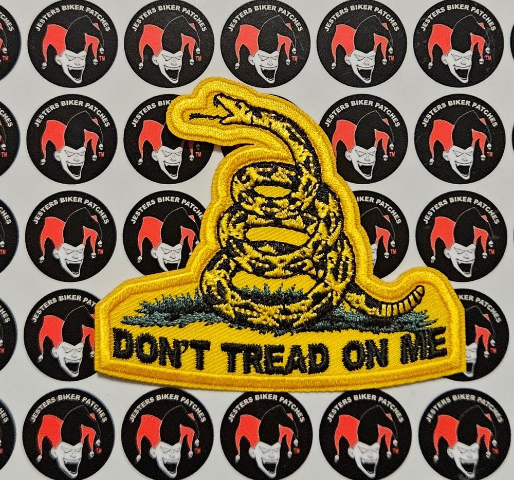 Don't Tread On Me Embroidered Patch FL012