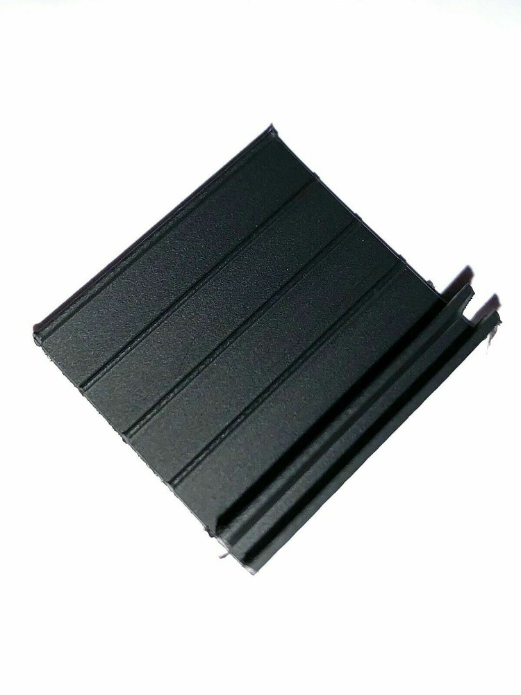 12 Pack - Black Pull Tabs for Window Screens - Hard PVC