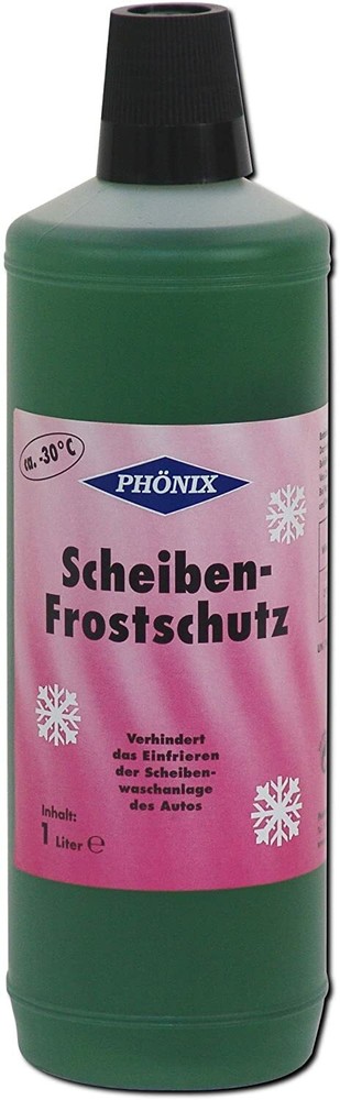 3x Phoenix Windscreen Antifreeze -30°C Car Windscreen Washers 1000ml