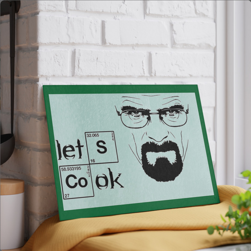 Breaking Bad Lets Cook Cutting board