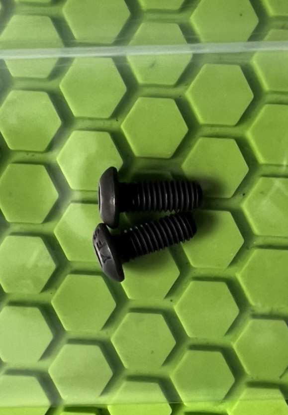 NEW PLANET ECLIPSE EGO 07 PAINTBALL MARKER TRIGGER FRAME SCREWS - (2) BLACK