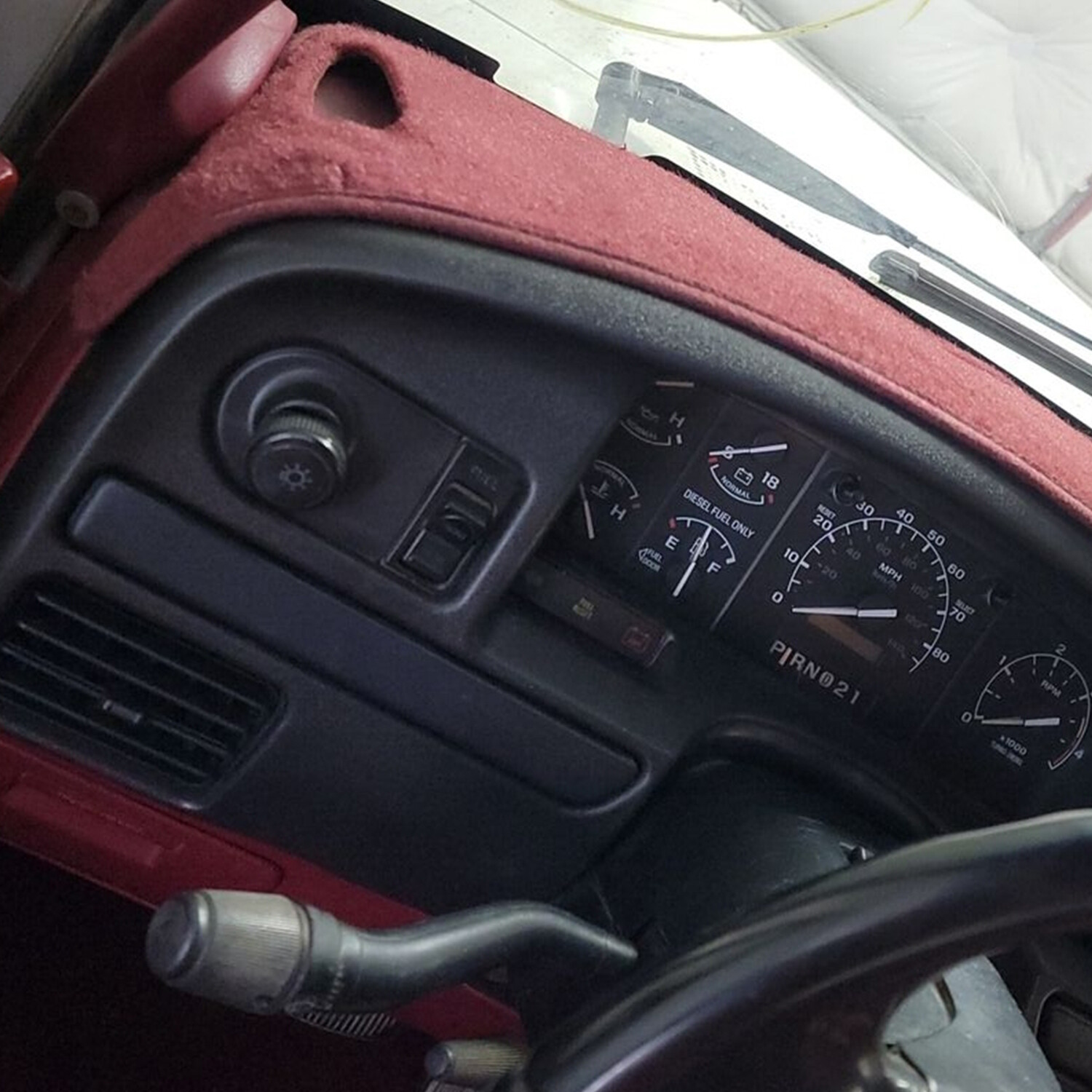 NEW Instrument Cluster Dash Panel Bezel For 1992-1993 Bronco F150 F250 F350