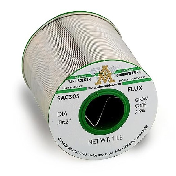 SAC305 RMA 2% .062IN 1LB SPOOL
