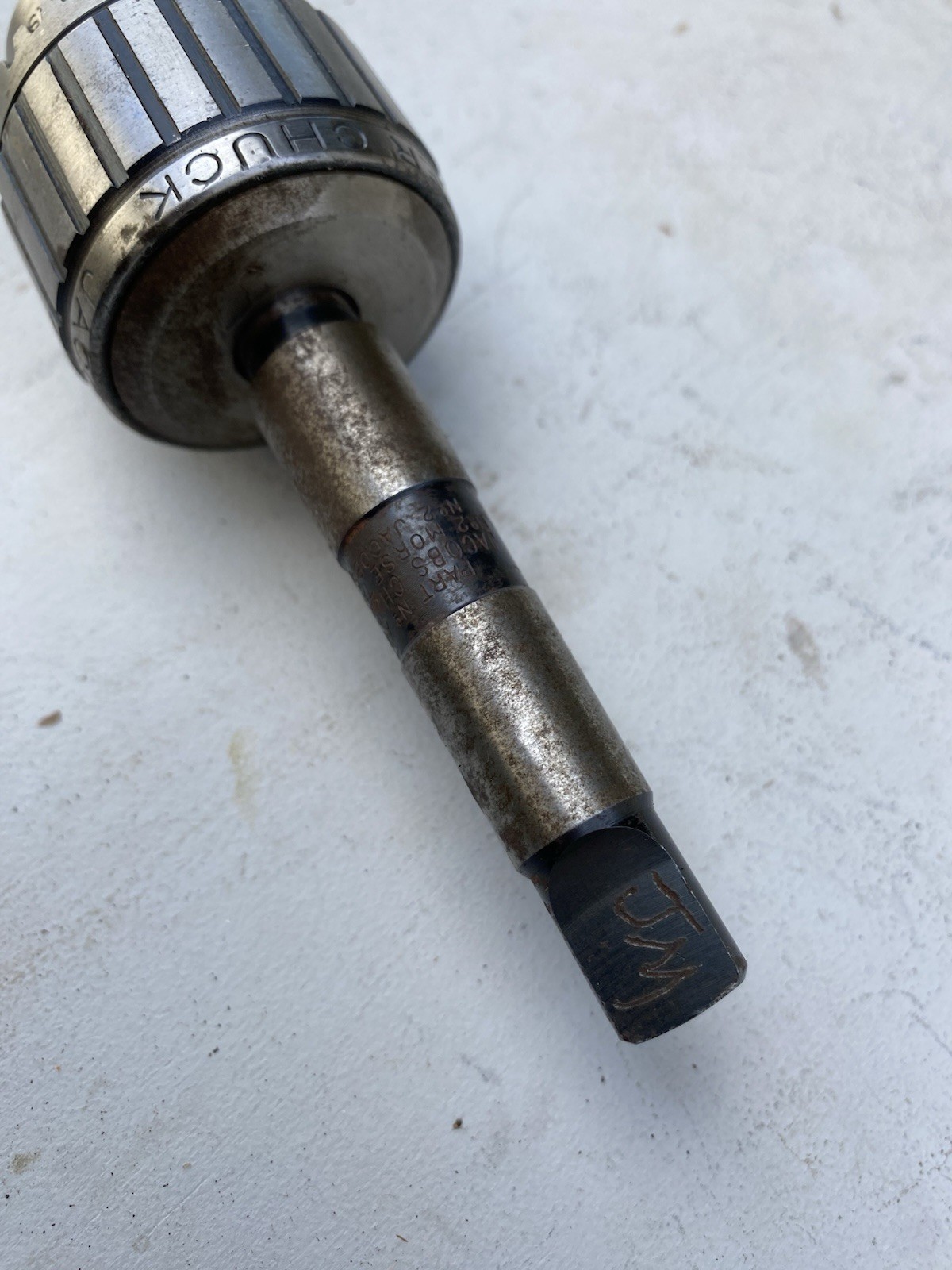 Jacobs USA No. 11 Super Chuck 0”-3/8” w/ No. 2 Taper Arbor