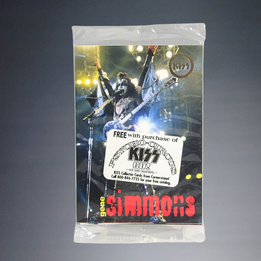 VINTAGE 1996-97 CORNERSTONE KISS ALIVE WORLD TOUR BOX TOPPER SUBSET CARD SET