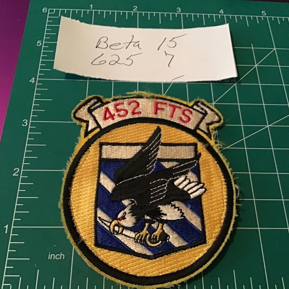 VTG US Air Force-452th FTS Squadron Patch 3 1/2"