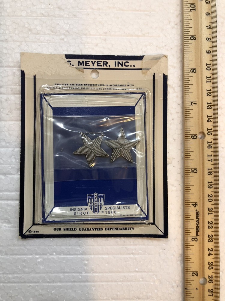 1966 Meyer Military Uniform Silver Stars