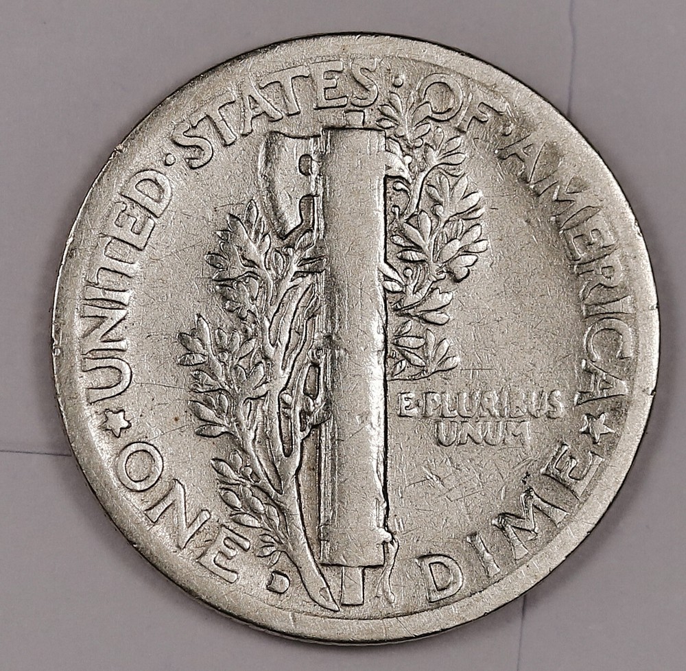 1931-d Mercury Dime. Better Grade. Inventory I. 176304