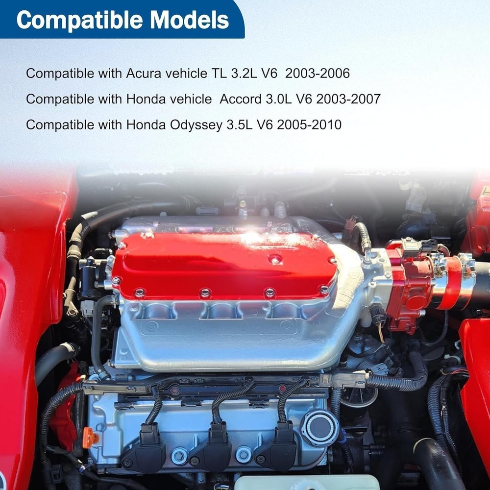 Plenum Gaskets Set Upper Compatible with 2003-2010 Accord Odyssey, 2003-2