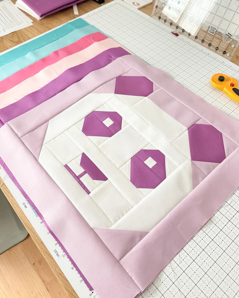 Pandamonium Quilt Pattern by Cotton and Joy