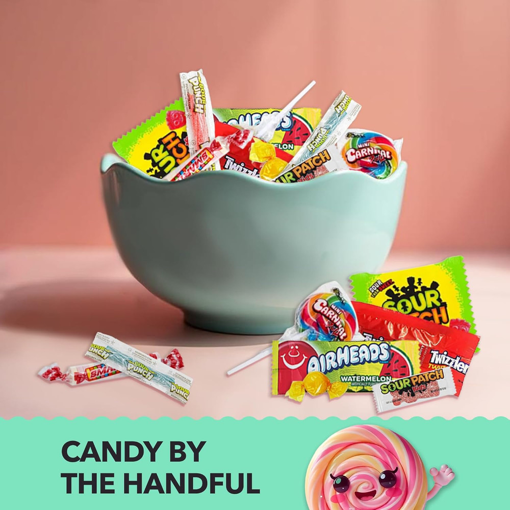 Bulk Candy Variety Pack - 1 Lb Bulk Candy Individually Wrapped - Assorted Mix Ca