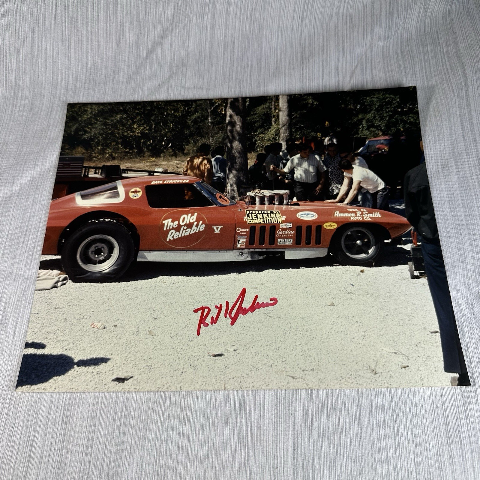 Bill Grumpy Jenkins SIGNED 8x10 Photo The Old Reliable Autograph