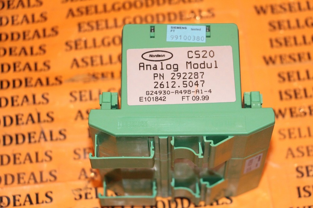 Nordson 292287 Analog Module New