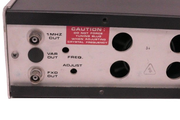 Rockland 5110 Remotely Programmable Frequency Synthesizer Working