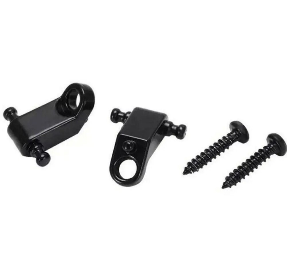 2pc Black Roller String Tree Guide Electric Guitar