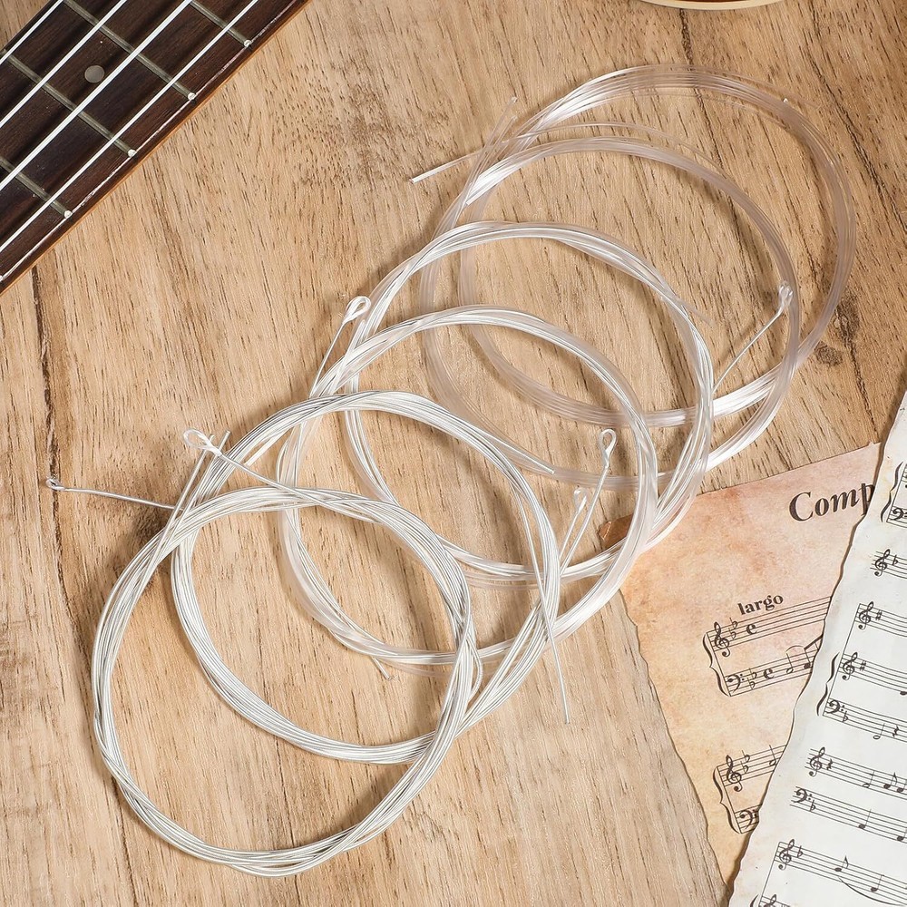 5 Sets of 6 String Guitar Strings Nylon String with Small Ball Ends Classical Ny
