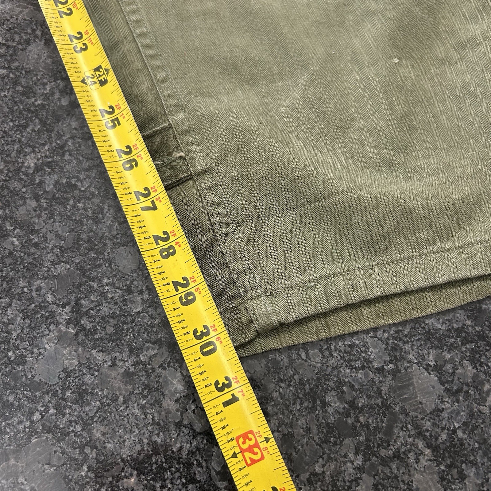 Vintage 1940s WW2 US Army HBT 13 Star Buttons Herringbone Coveralls Jumpsuit 34R