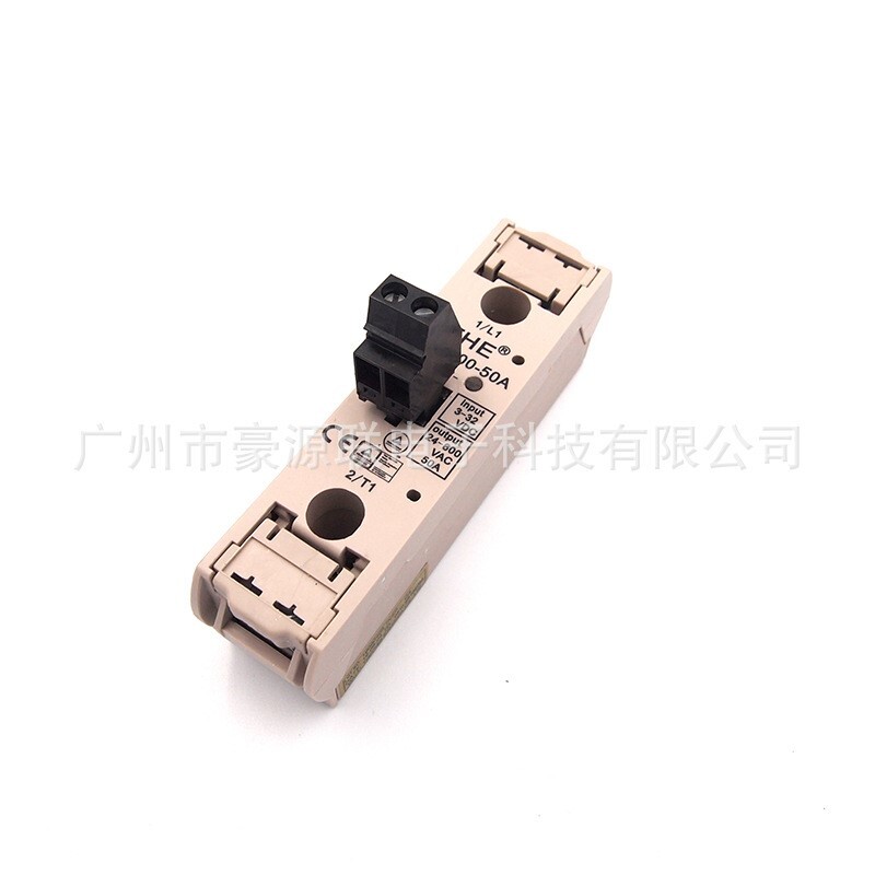 1pc for GTJ600-50A DIN rail single-phase AC radiator solid state relay
