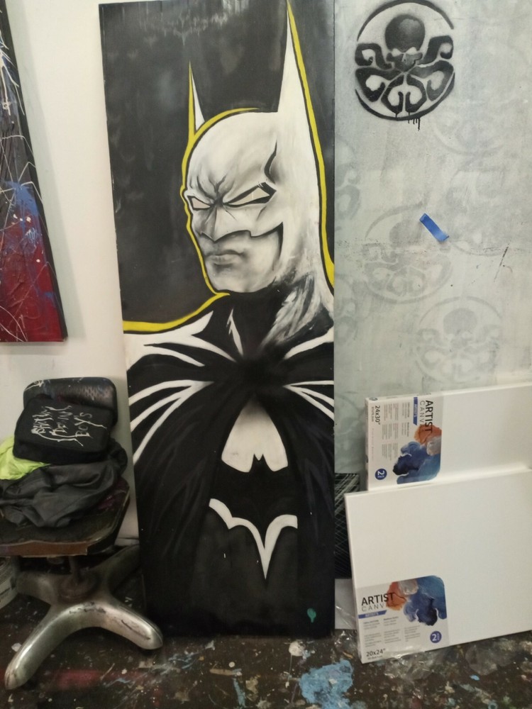 Painted Door/ Batman
