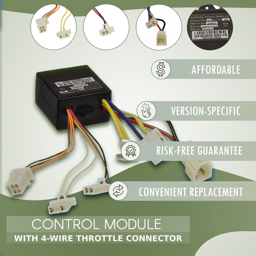 4-Wire Control Module for the Razor E100, E125, E150, and E175