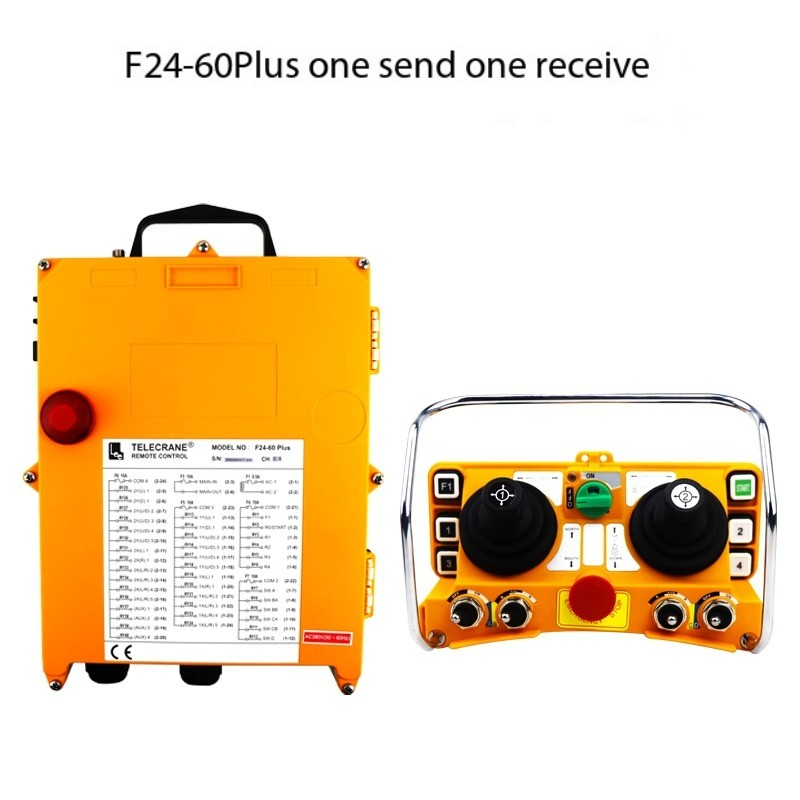 Crane Remote Control F24-60Plus, Joystick Type Overhead Crane Remote Control