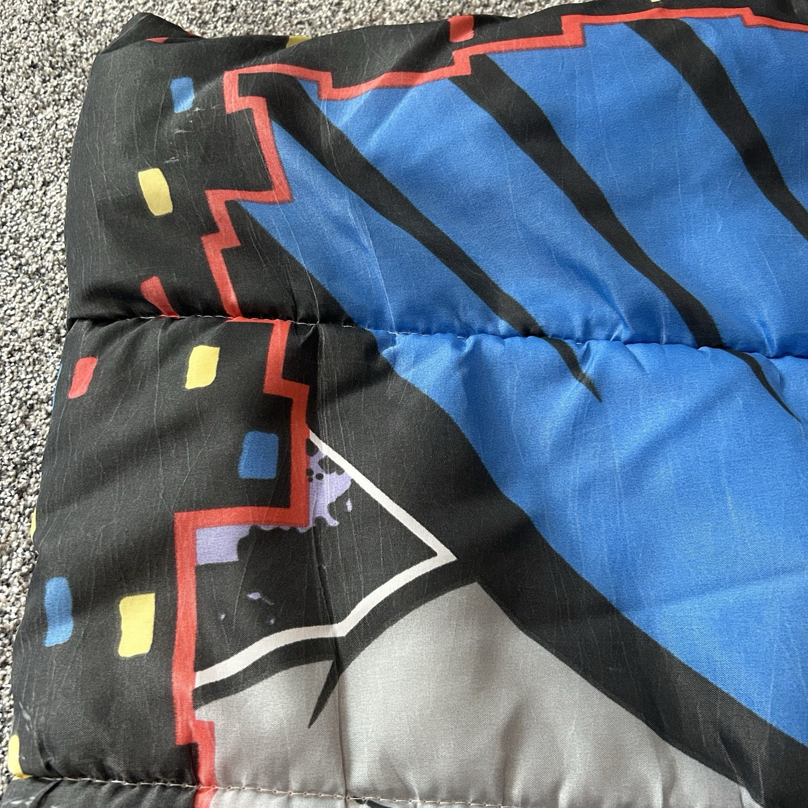 Vintage Batman Sleeping Bag DC Comics 1992 Youth Size Blanket 55x27