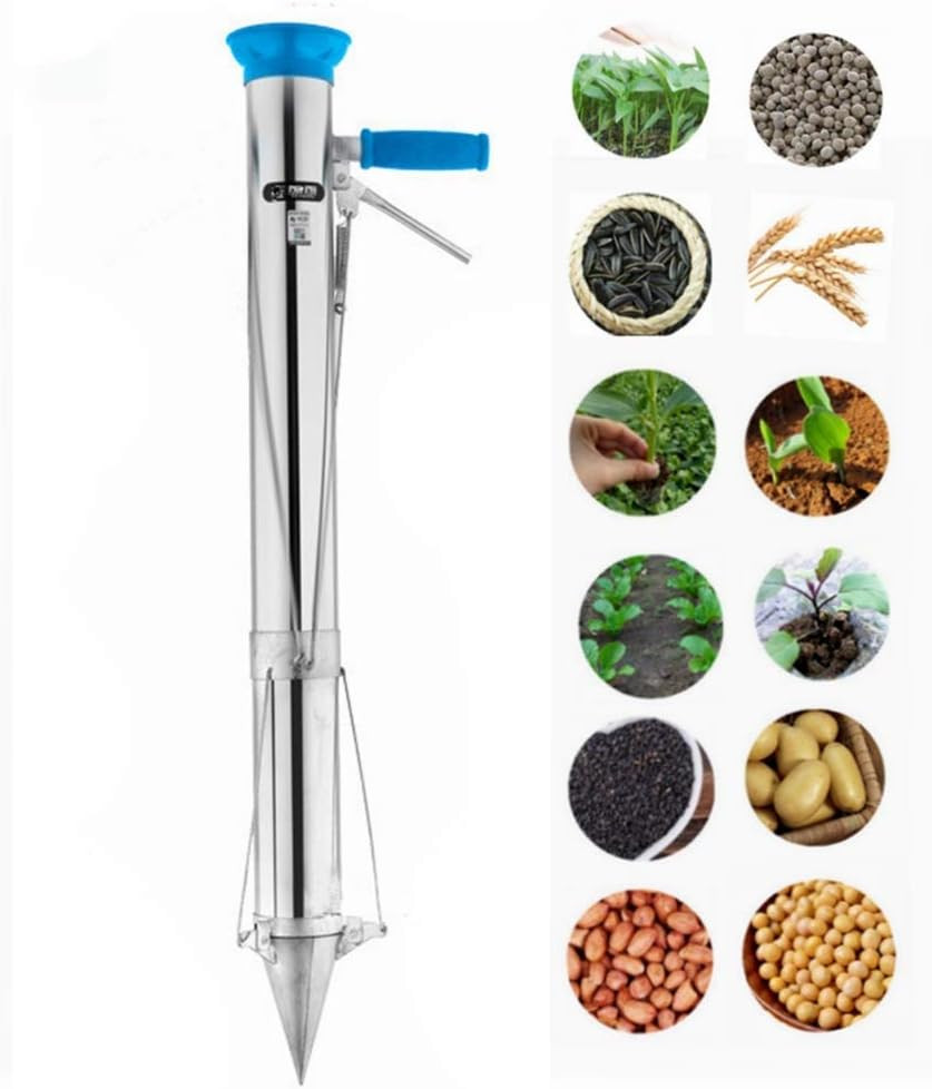Long Handled Bulb Planter Tools and Vegetable Seedling Tool Manual Plant Transpl