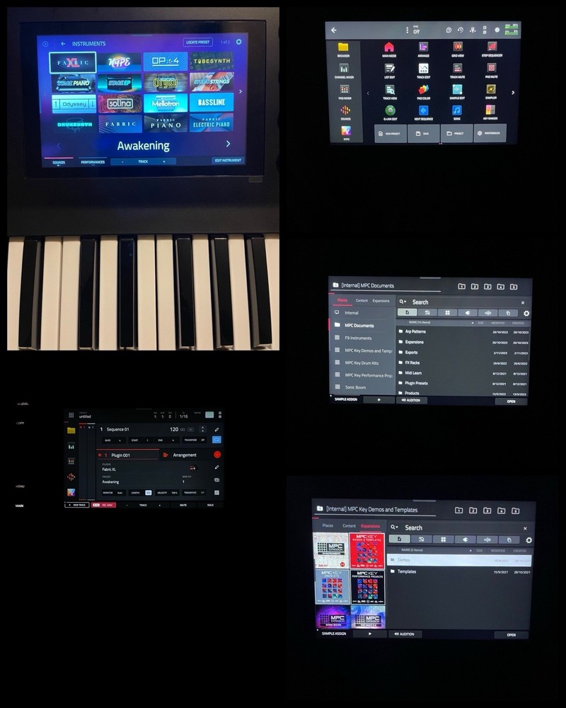 Akai Professional MPC Key 61 Standalone Keyboard Sampler Synthesizer + 1TB SSD