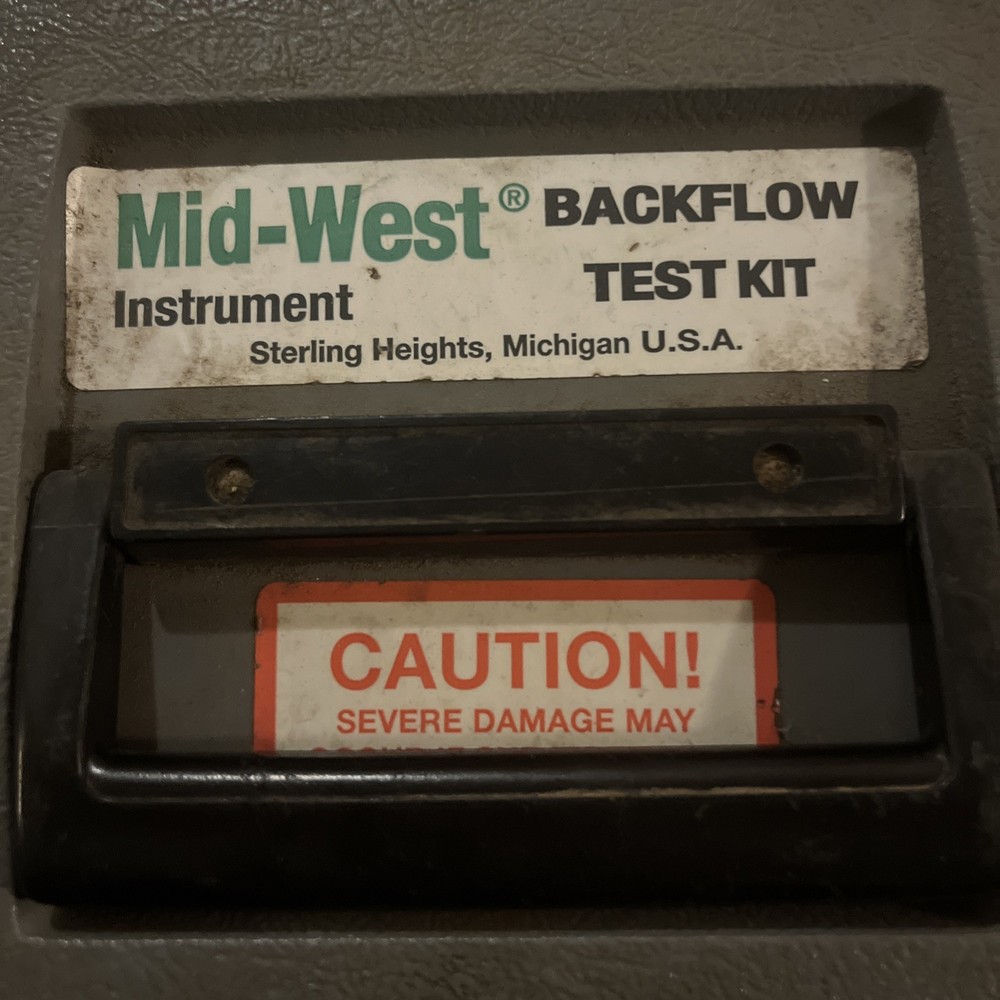 Midwest Backflow Test Gauge 844-p