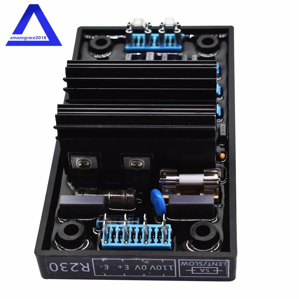 AVR R230 Automatic Voltage Regulator Electronics Module For Leroy Somer