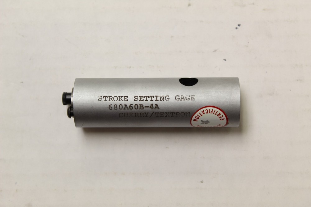 Cherry Textron Stroke Setting Gage 680A60B-4A 1/8" Diameter