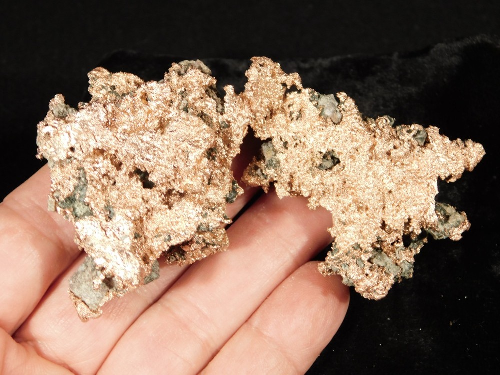 Big! Heavy Solid COPPER NUGGET or Native Copper Float From Michigan 172gr