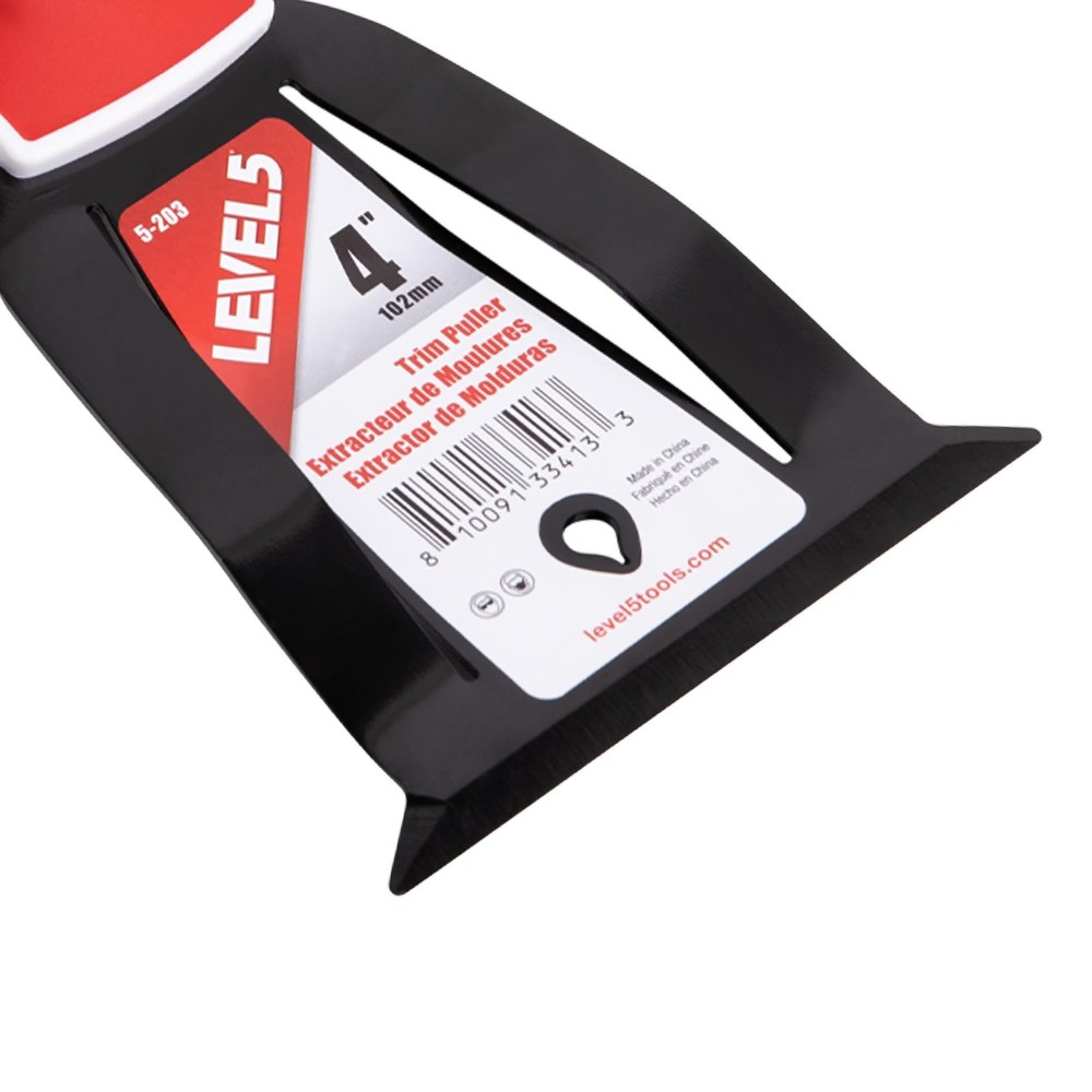 LEVEL5 4” Trim Puller & Multi-Tool | Baseboard and Removal, Caulk...
