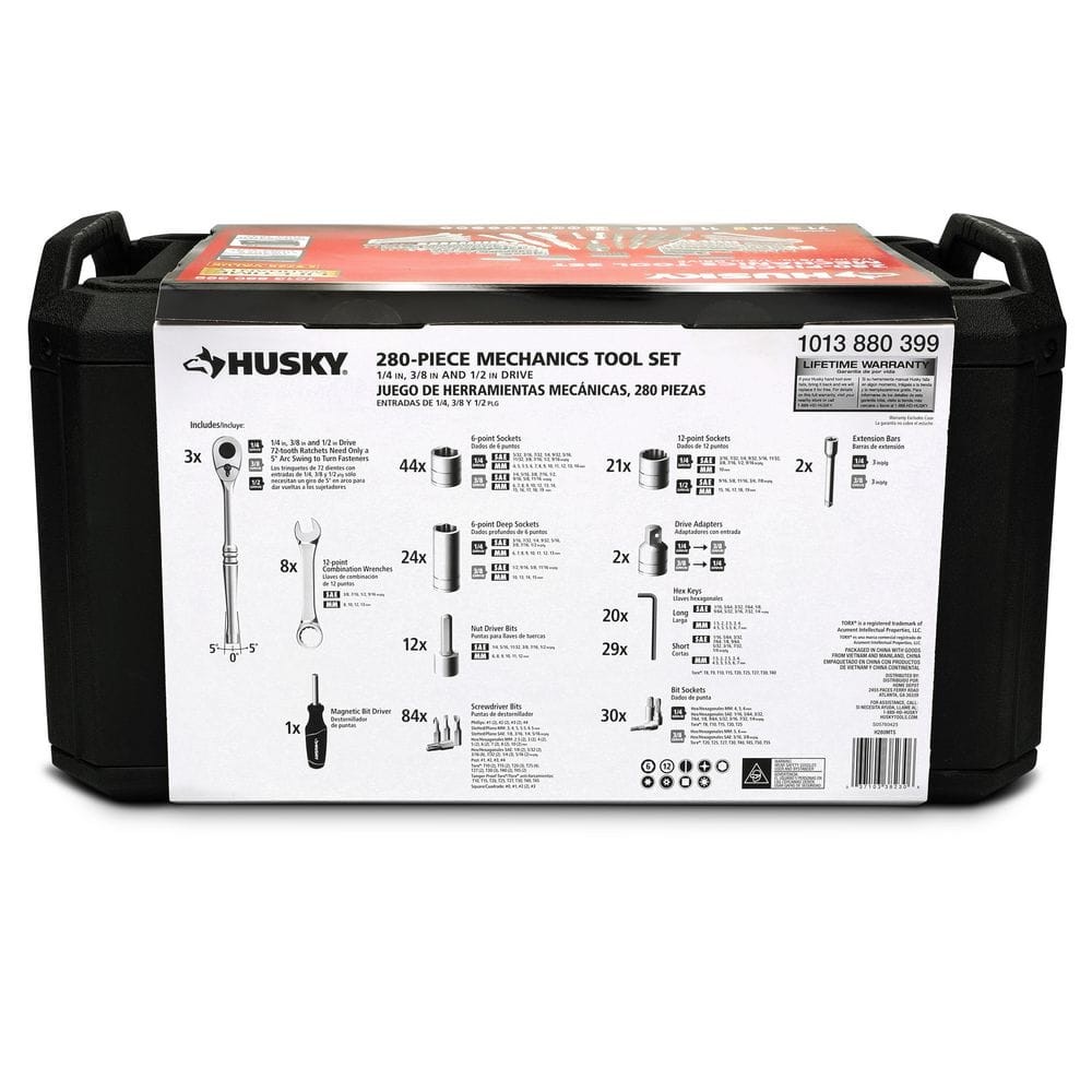 Husky Mechanics Tool Set (280-Piece)