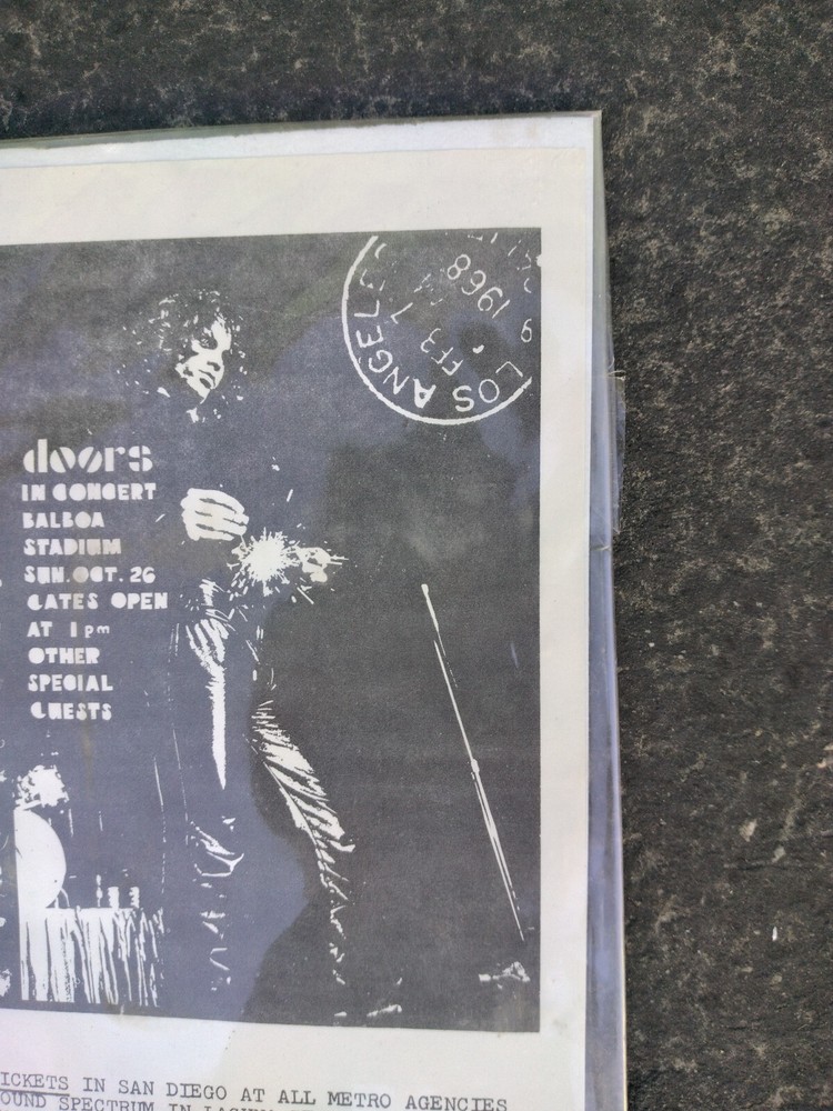 the doors original poster handbill