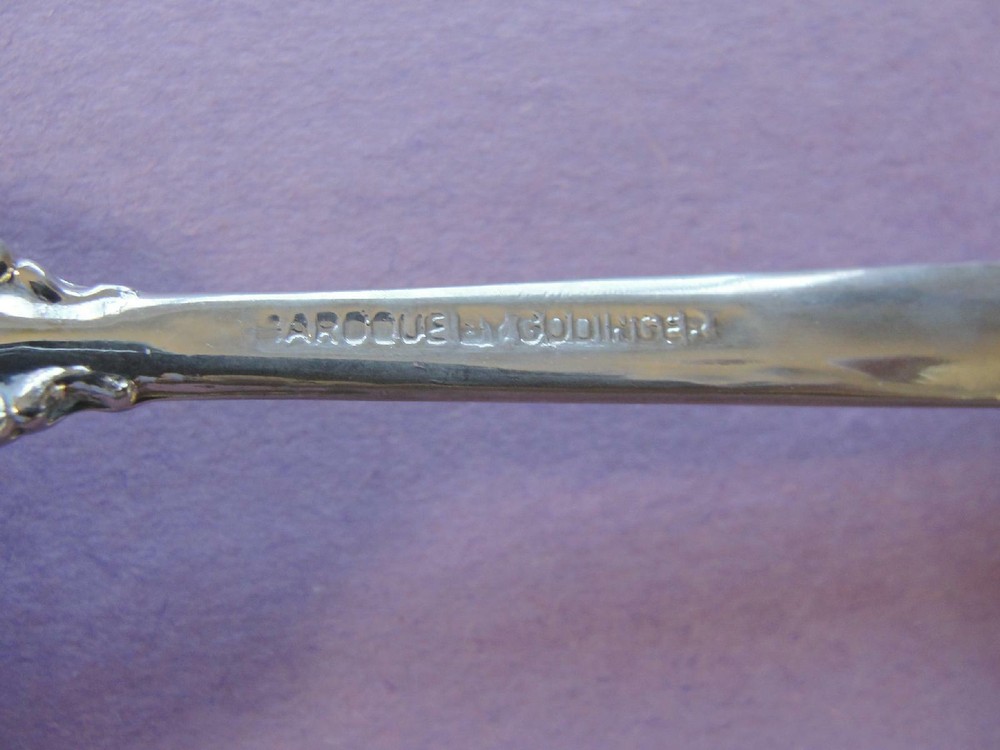 Godinger SilverPlate Co Baroque Pattern Teaspoon