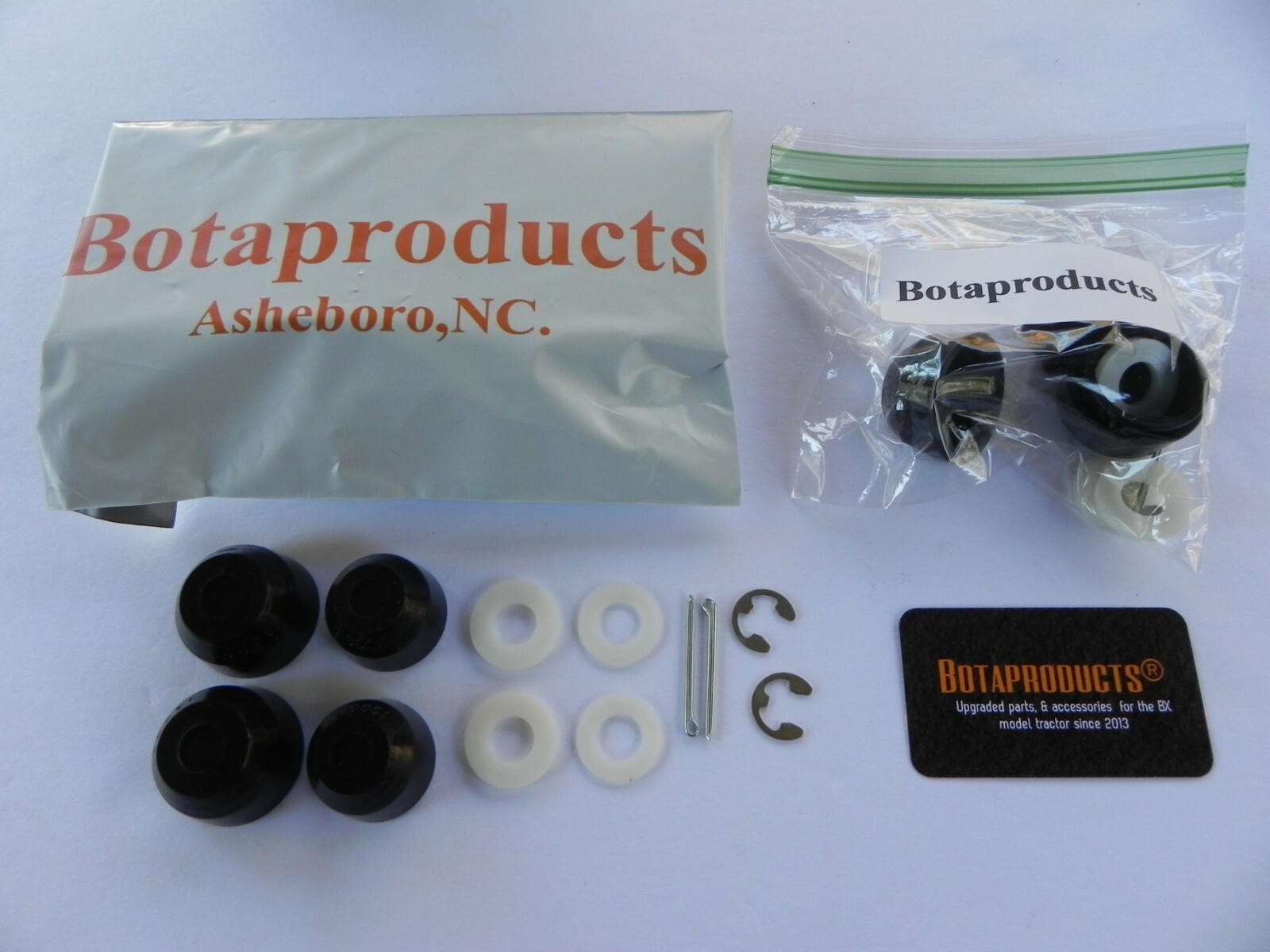 Kubota BX GR Inner/Outer Tie Rod Poly Boots  USA made not China copy 1 yr Wty