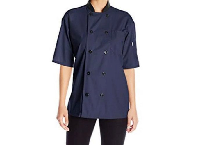 VTEC uncommon threads chefs coat women/men size x-small