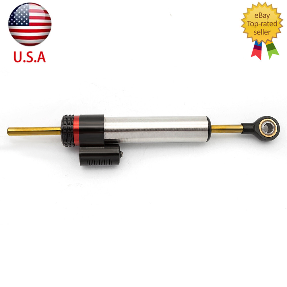 Adjustable Steering Damper Linear Stabilizer Reversed Safety Control Universal