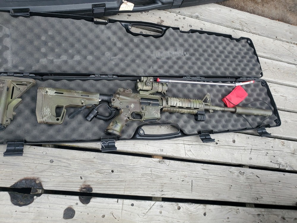 G&P Custom M4 SD Airsoft Rifle (Based Off Troy)